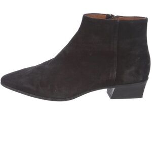 Aquatalia Black Suede Ankle Boots